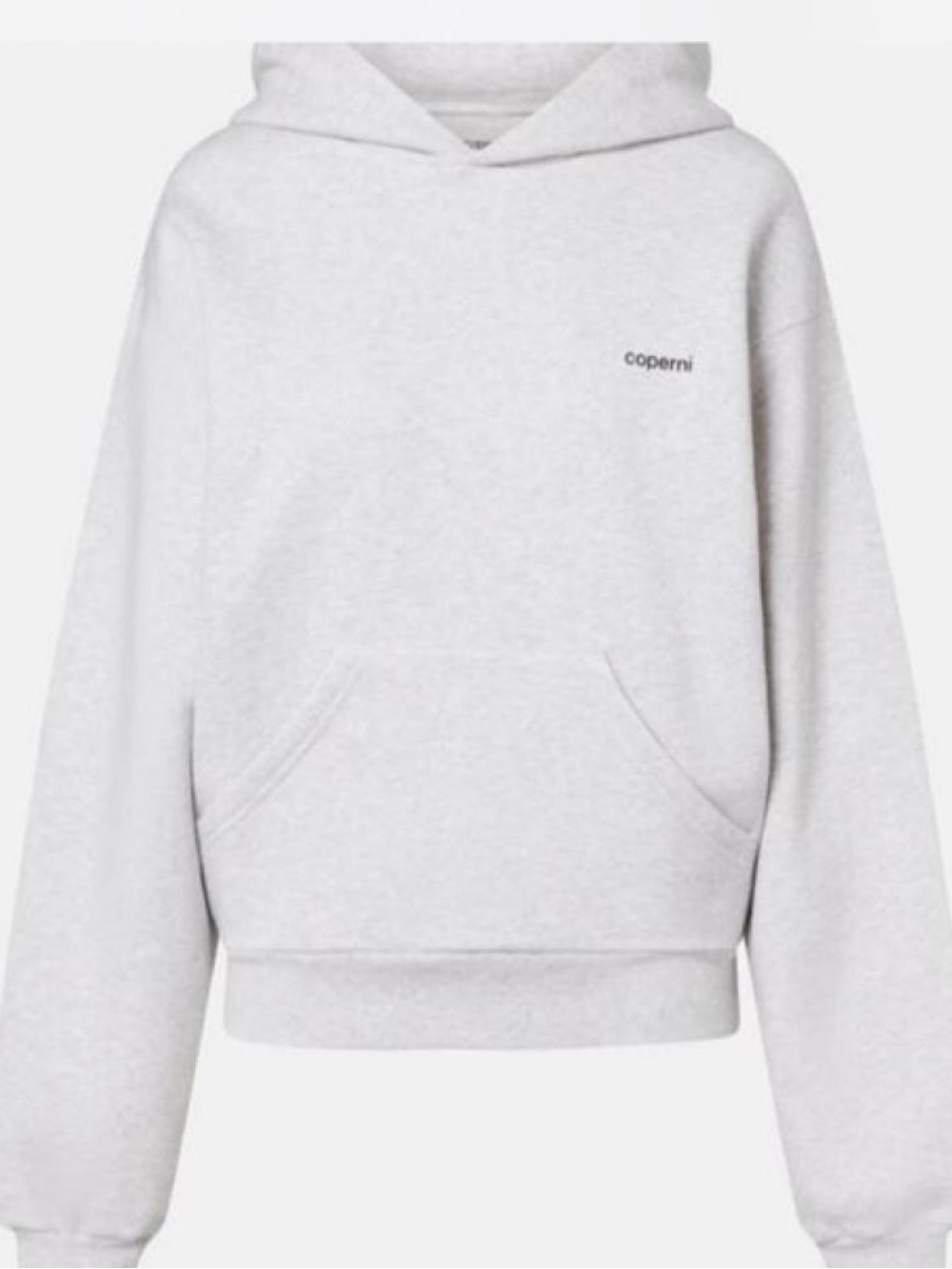 Coperni Light Gray Logo Hoodie